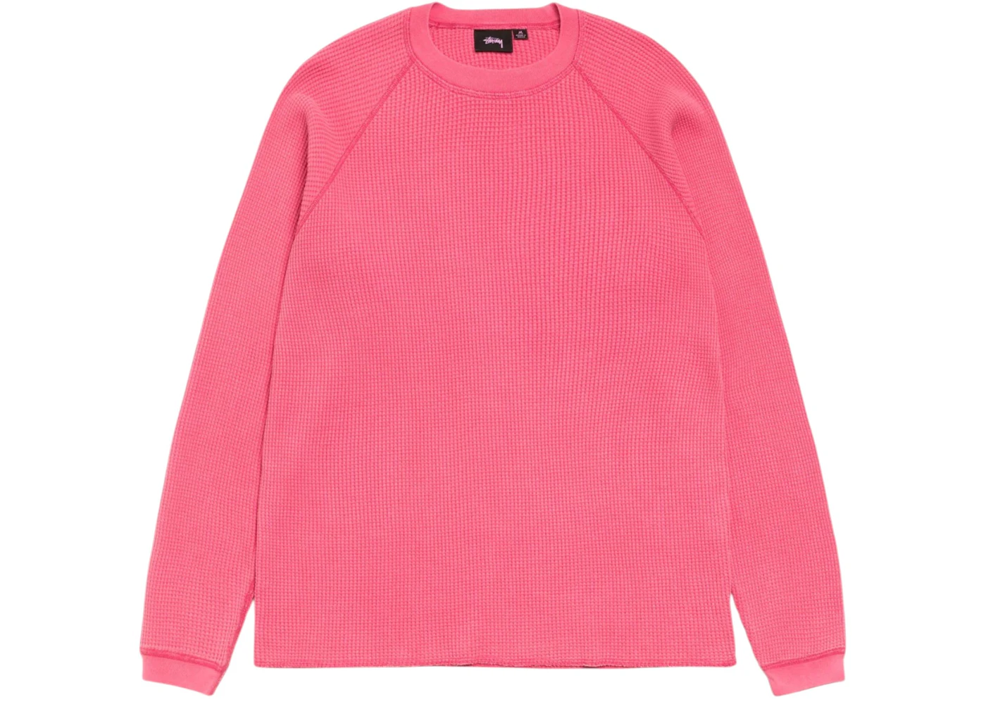 Stussy Mantra Raglan Thermal Pink Men's - FW25 - US