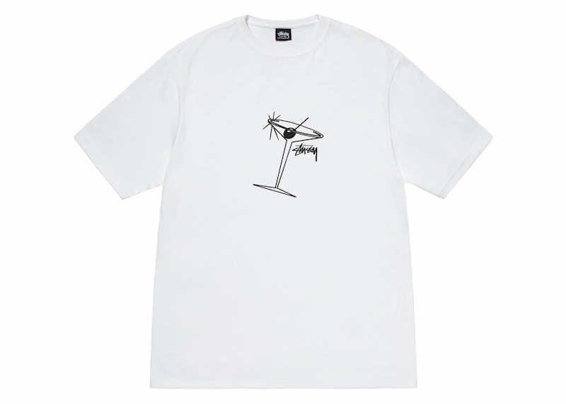 関税込み♪【STUSSY】MARTINI DYED ロゴ ★ Tシャツ Martini Tee Pigment Dyed – Natural | Tees | Stüssy