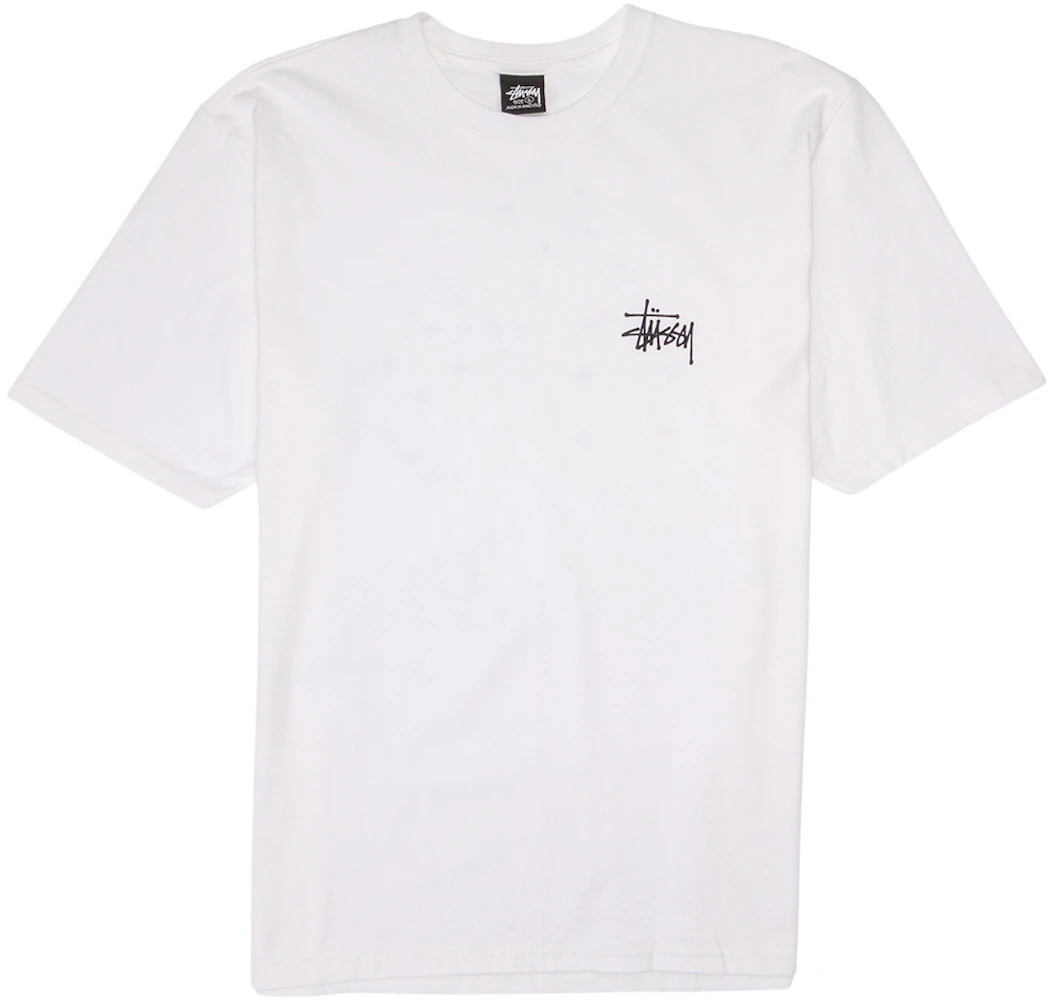 Stussy Melted Tee White - SS23 - US