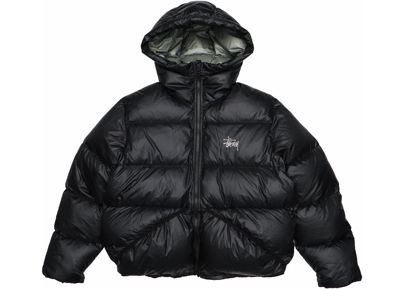 Stussy Micro Ripstop Down Parka Jacket Black FW22 JP stussy-micro-ripstop-down-parka-jacket-black-fw22-jp