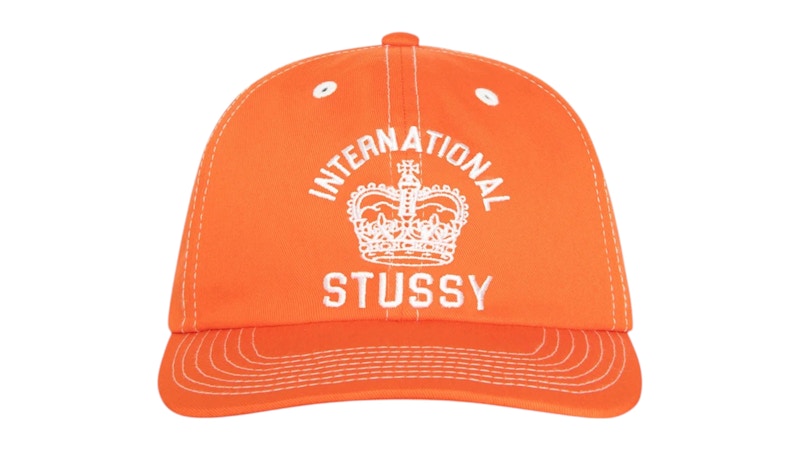 Stussy Mid-Depth International Crown Strapback Coral - SS25 - KR