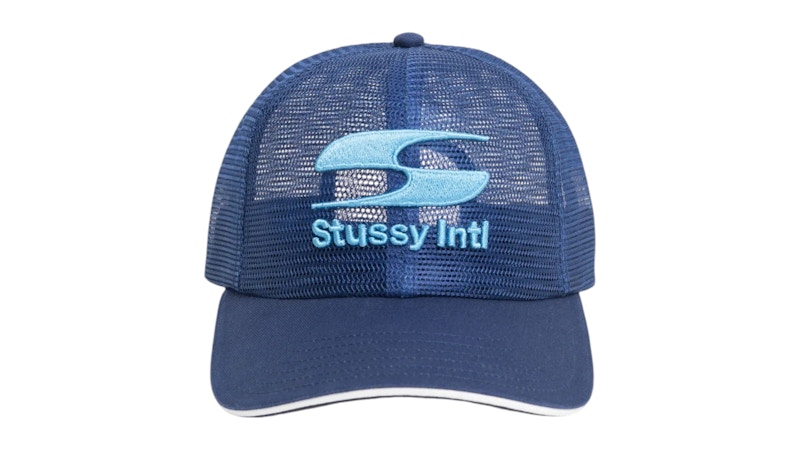 Stüssy トラッカーキャップ 青/白 楽天市場】ステューシー STUSSY キャップ 帽子 Big 4 Trucker Cap