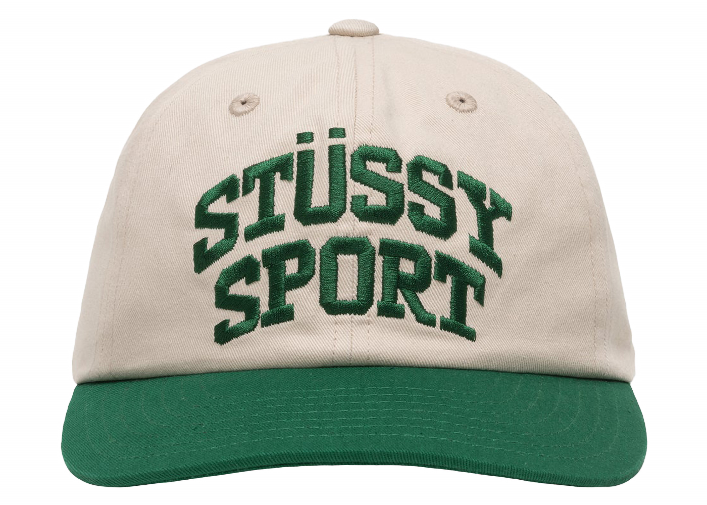 Stussy Mid-Depth Sport Snapback Natural