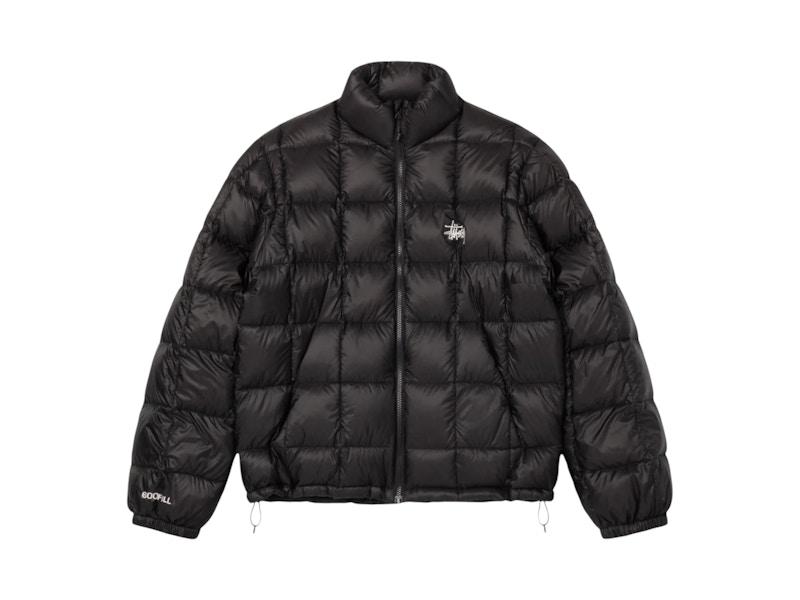 ジャケット・アウター STUSSY MIDWEIGHT PUFFER  S Midweight Puffer – Black | Outerwear | Stüssy