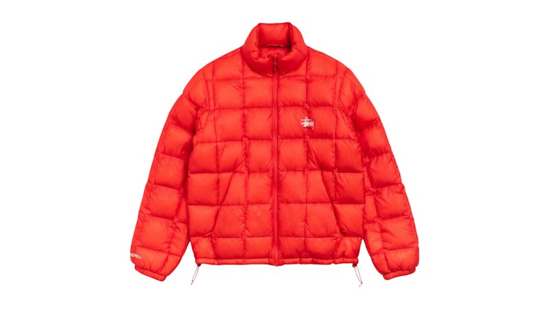 Stussy Midweight Puffer Rot