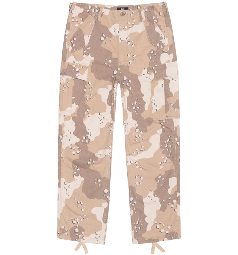 Stussy Military Ripstop Cargo Pant Desert Camo Men's FW24 US