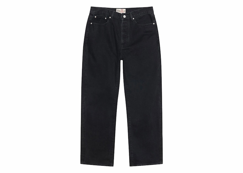 Stussy New Classic Denim Jean Black Men's - SS24 - US
