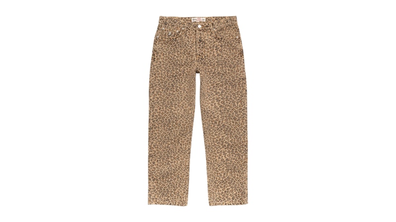 パンツ STUSSY NEWCLASSICJEAN DENIM LEOPARD 30 Stussy New Classic Denim Jean Leopard Men's - SS26 - US