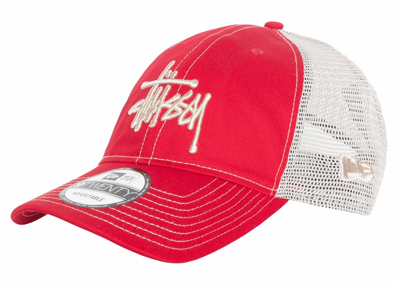 Stussy New Era 9Twenty Basic Trucker Brown Men's - SS24 - US