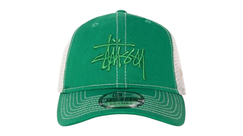 Stussy New Era 9Twenty Tonal Basic Trucker Cap Kelly Men's