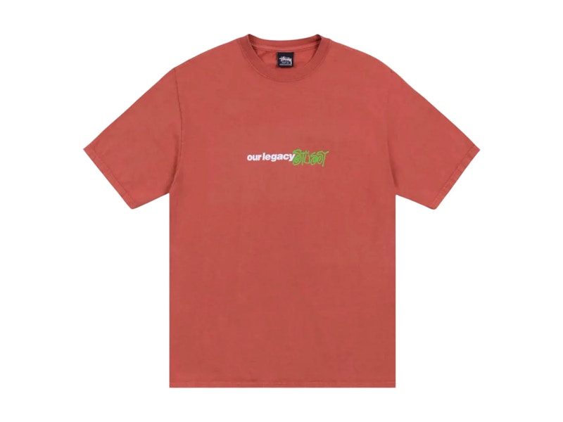Stussy Ol Sport Pig. Dyed Tee Clay Men's - FW24 - US