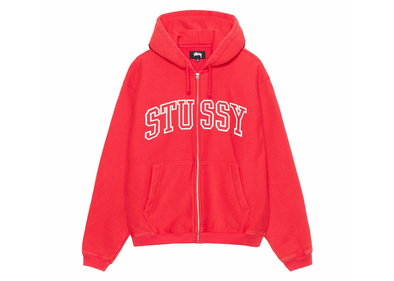 Stussy s red hoodie online