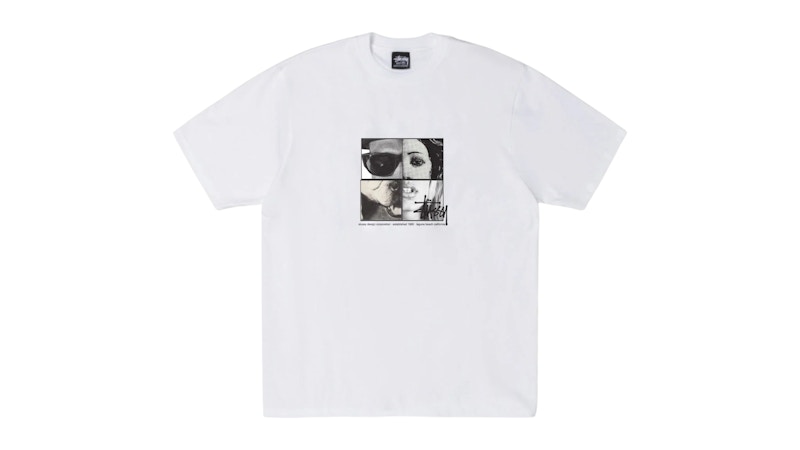 00s stussy × WHITE MOUNTAINEERING × 13DW Stussy-Personalities-Tee-White