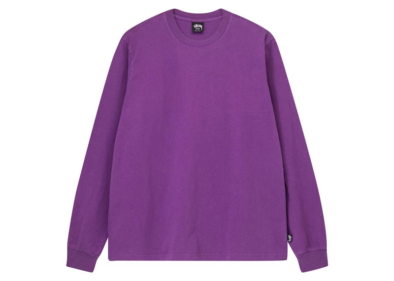 ★24SS 最新作★SMOOTH STOCK CREW PIGMENT DYED Jumbo Crew Pigment Dyed – Black | Sweats | Stüssy