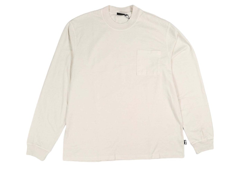 ★送料・関税込★Stussy★Stussy PIGMENT DYED MOCK NECK★ Stussy Pigment Dyed Mock Neck Natural メンズ - FW24 - JP