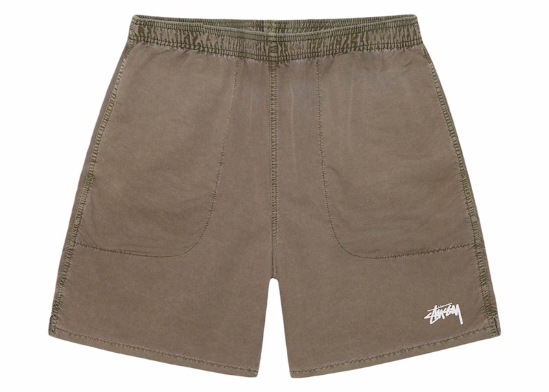 Stussy Pigment Stock Water Short Olive Men's - SS24 - US