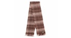 Stussy Plaid Scarf Burgundy Plaid