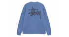 Stussy Raglan Thermal L/S Crew Blue