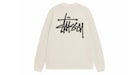 Stussy Raglan Thermal L/S Crew Bone