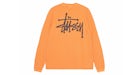Stussy Raglan Thermal L/S Crew Orange