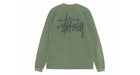 Stussy Raglan Thermal L/S Crew Pine