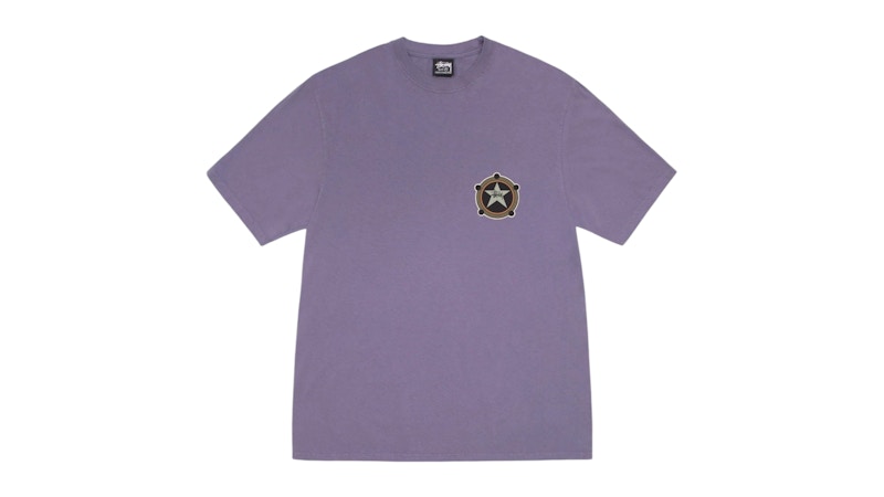 Stussy Ranger Pigment Dyed Tee Grape Men's - SS25 - US