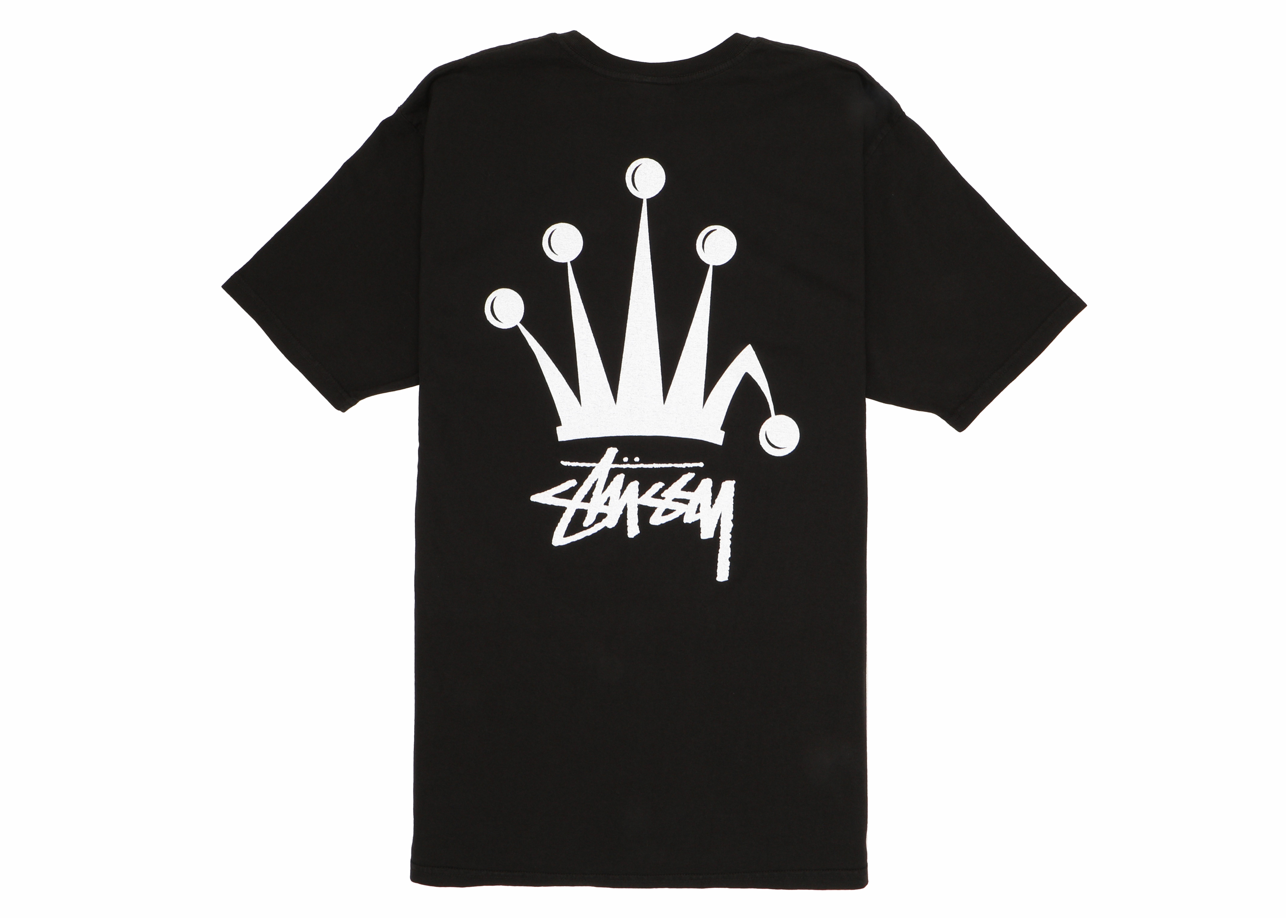 Stussy Regal Crown Pigment Dyed T-shirt Black