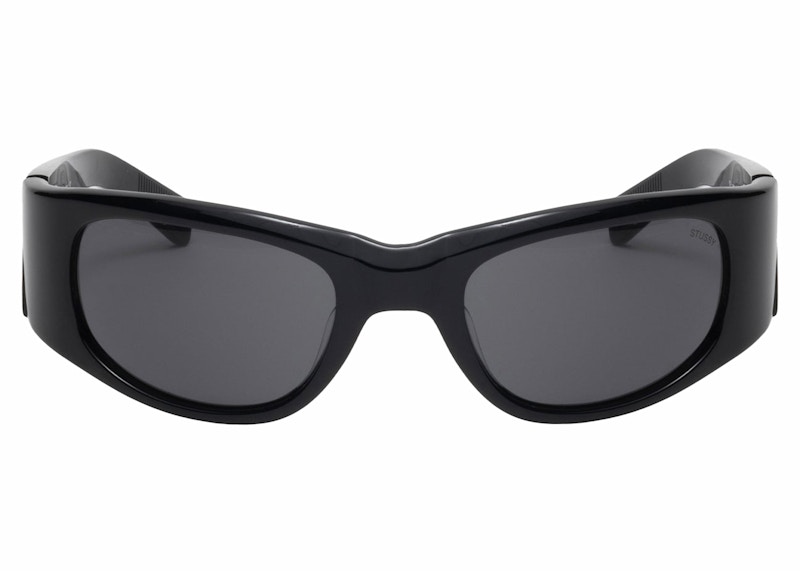 【Stussy】 YUMI SUNGLASSES / Black/Black Lens Yumi Sunglasses – Transparent Brown/Solar Flare Lens | All