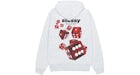 Stussy Rollers Hoodie Ash Heather