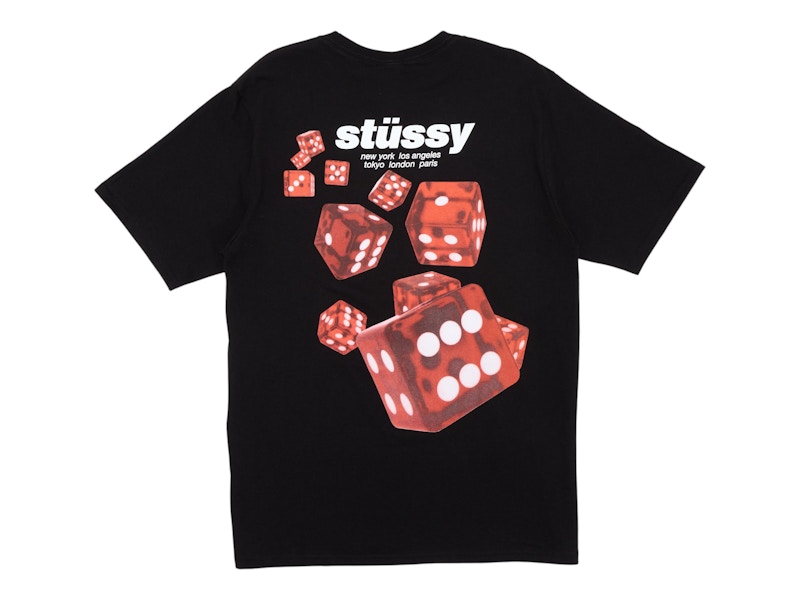 Stussy ROLLERS TEE ステューシー　サイコロ　Tシャツ Stussy Rollers Tee White Men's - SS25 - US