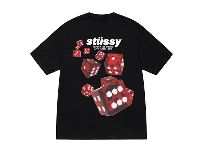【超お買い得！】 Stussy Rollers US - SS25 - Men's Black Tee トップス
