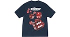 Stussy Rollers Tee Navy