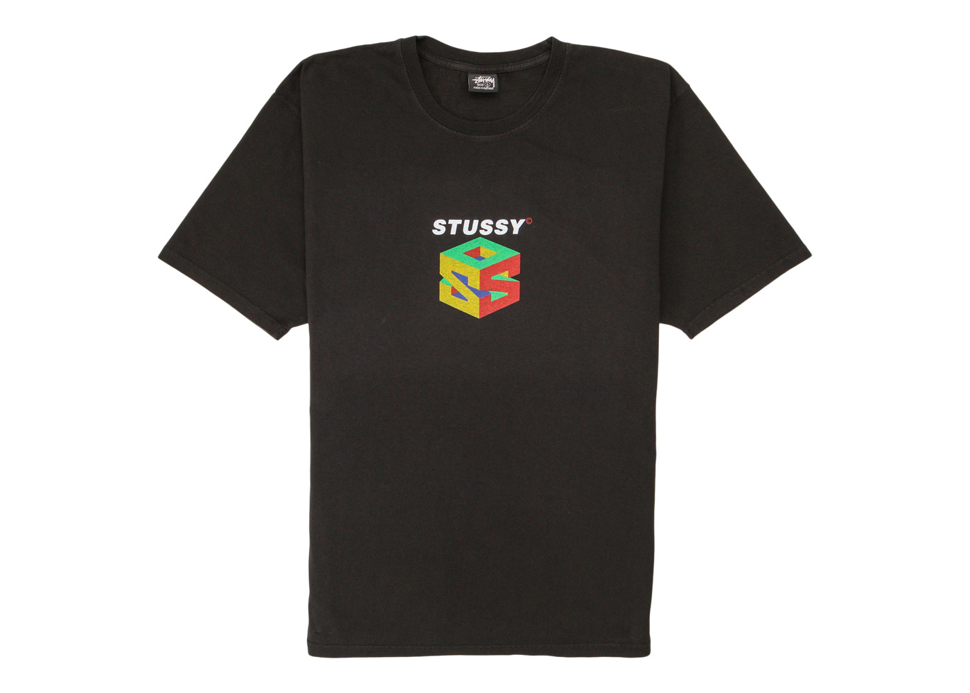 Stussy S64 Pigment Dyed Tee Black - SS23 - US