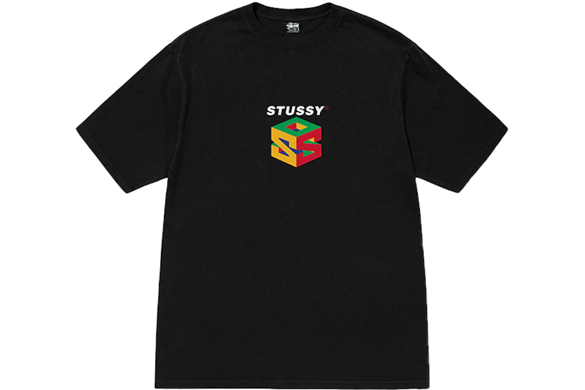 Stussy S64 Pigment Dyed Tee Black