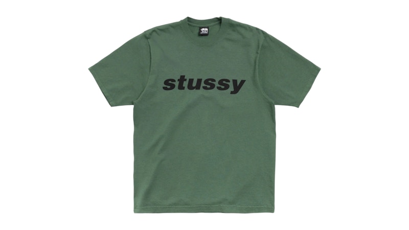 【希少】Stussy Stone Pigment Dyed Tee グリーン Stussy Shark Pigment Dyed Tee Pine Men's - SS26 - US