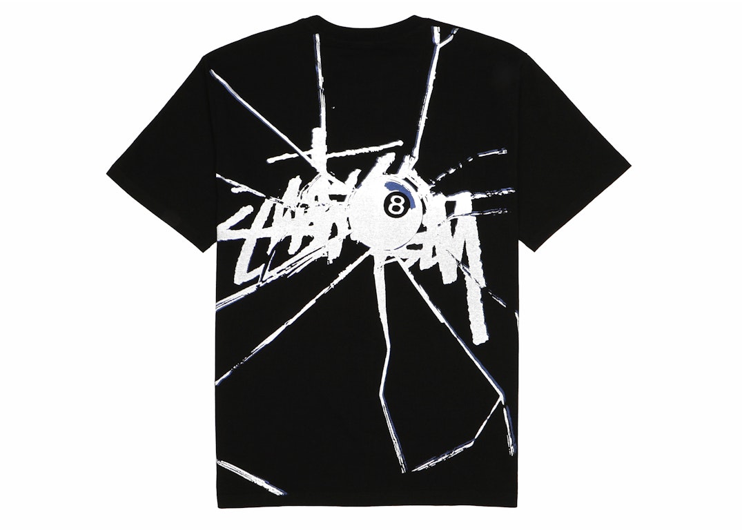 Pre-owned Stussy Shattered Tee Black