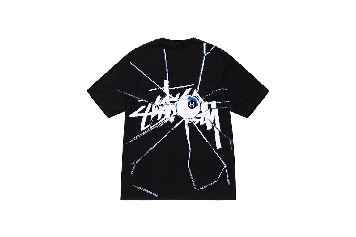 Pre-owned Stussy Shattered Tee Black