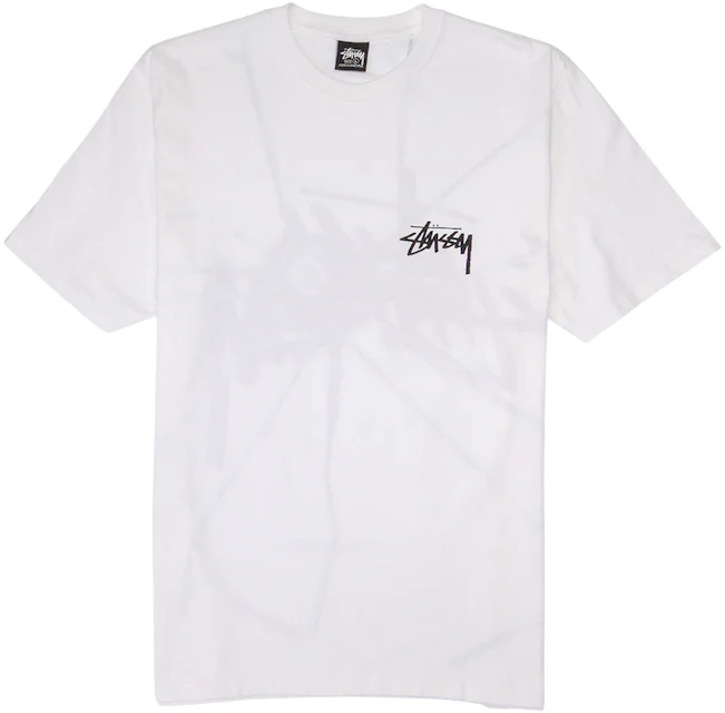 Stussy Shattered Tee White - SS23 - US