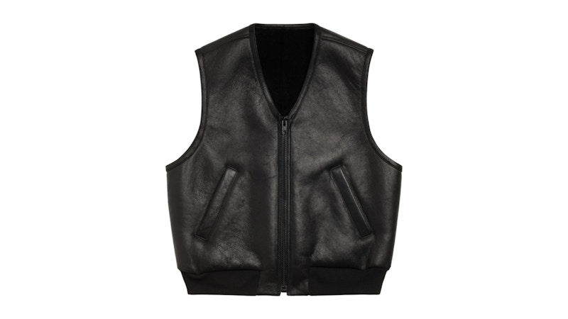 Stussy Shearling Vest Black メンズ - FW25 - JP