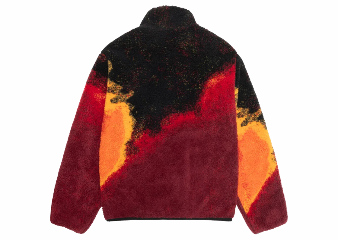 Stussy Sherpa Reversible Jacket Lava