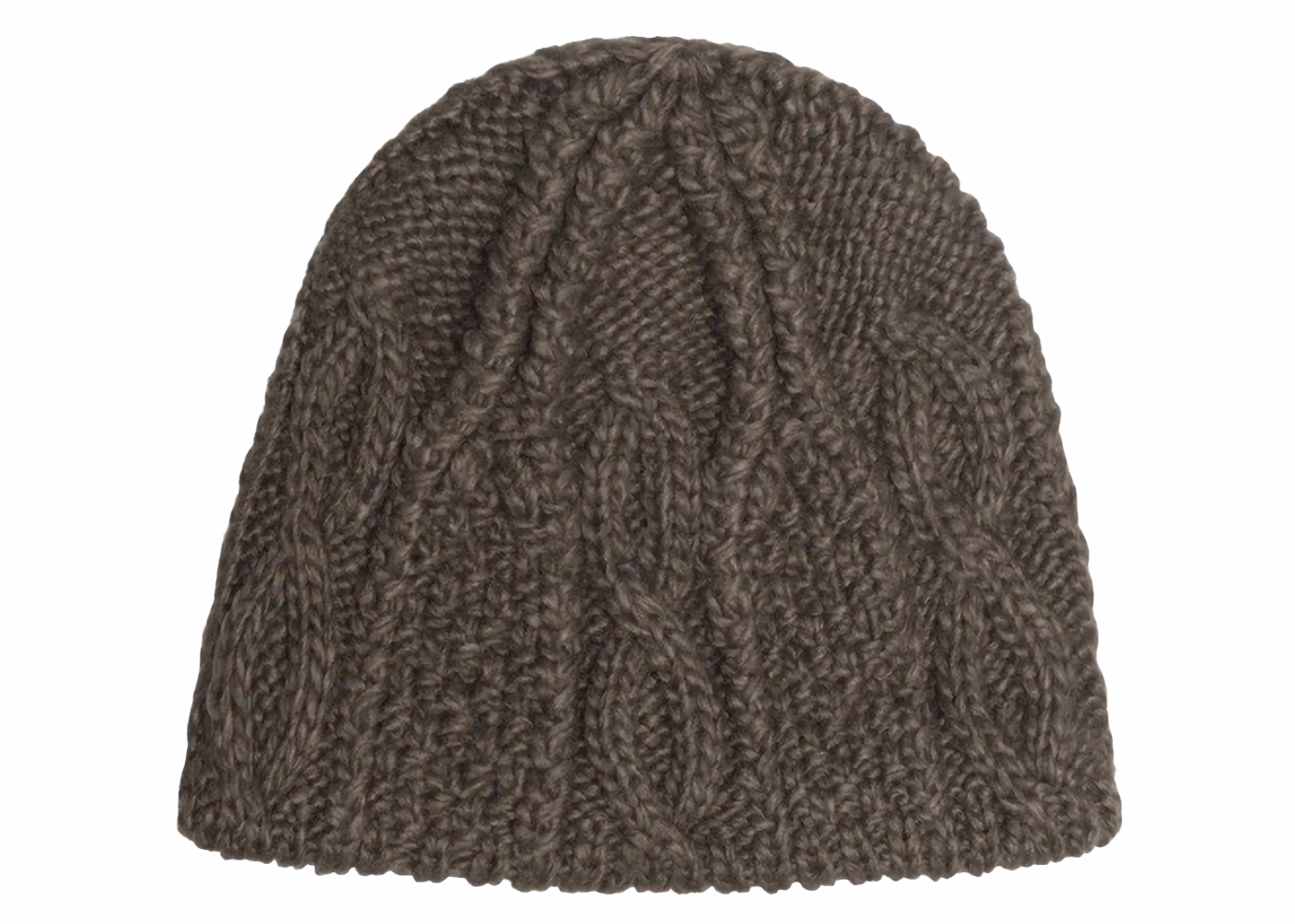 Stussy Skullcap Cable Knit Brown