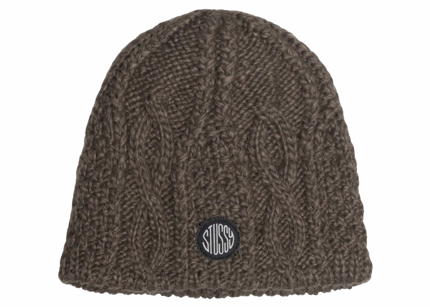 Stussy Skullcap Cable Knit Brown