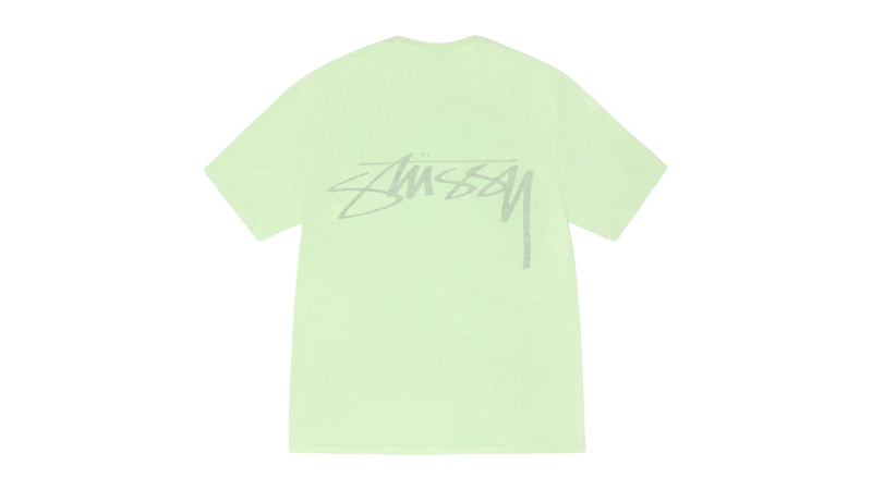 『Stussy』Smooth Stock Pigment Dyed T-Shirt★Guava★Unisex★ Stussy Smooth Stock Pigment Dyed Tee - POIZON