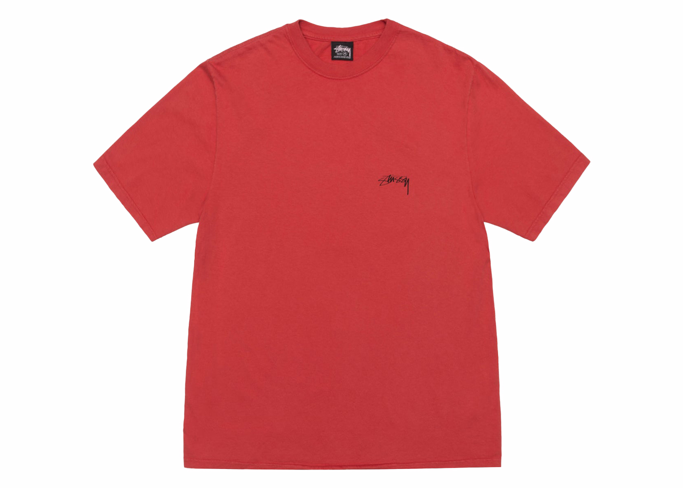 Stussy Smooth Stock Pigment Dyed Tee Olive Men's - SS24 - US