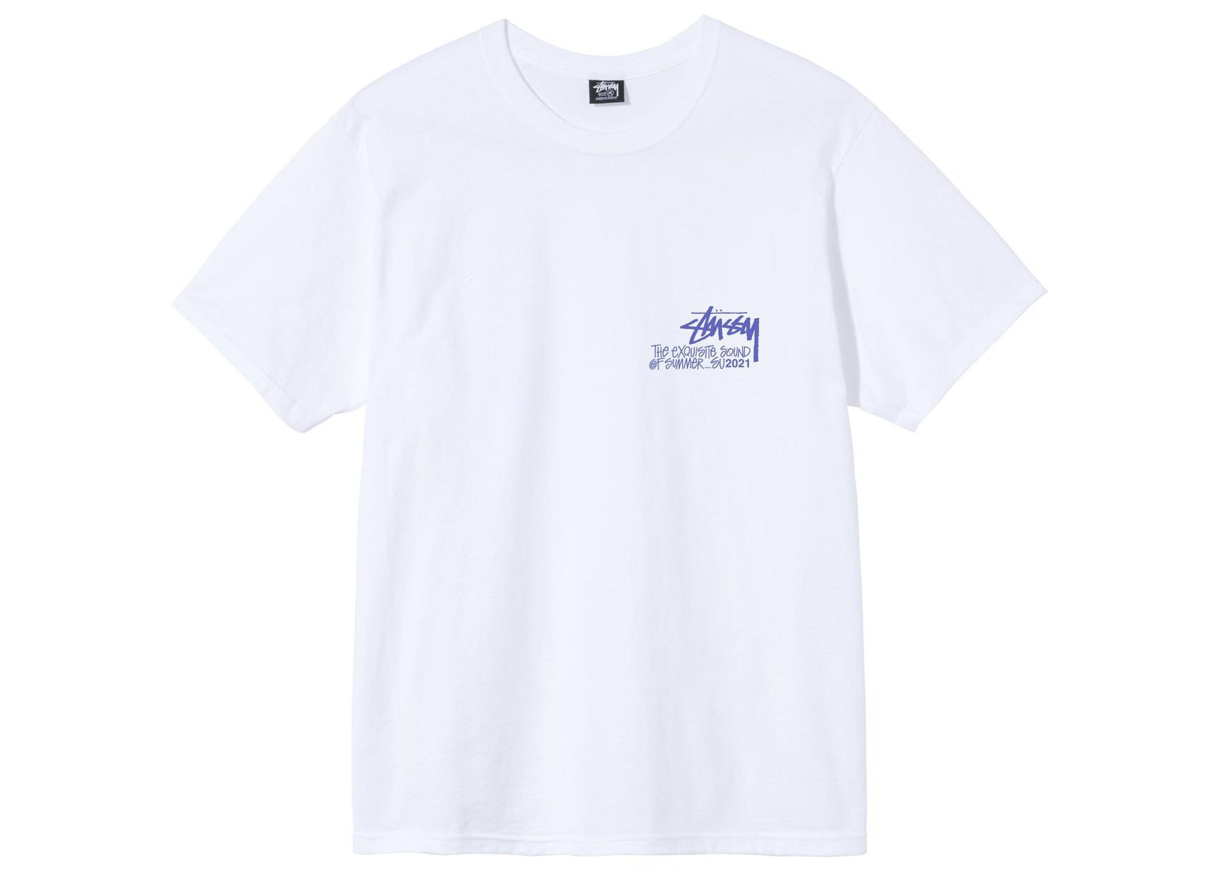 Stussy Sound Of Summer Tee White Men's - SS21 - US