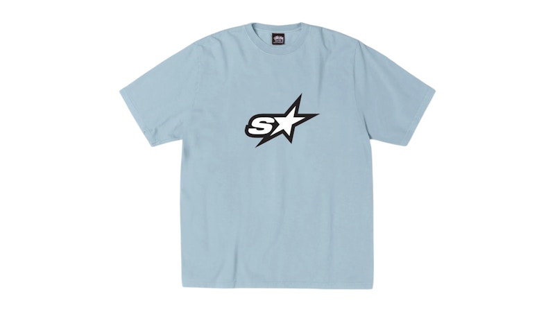 Pre-owned Stussy Men's  Speedway Tee Shirt In Slate In Gray