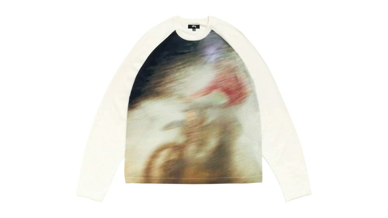 Stussy Splash Sweater Off White