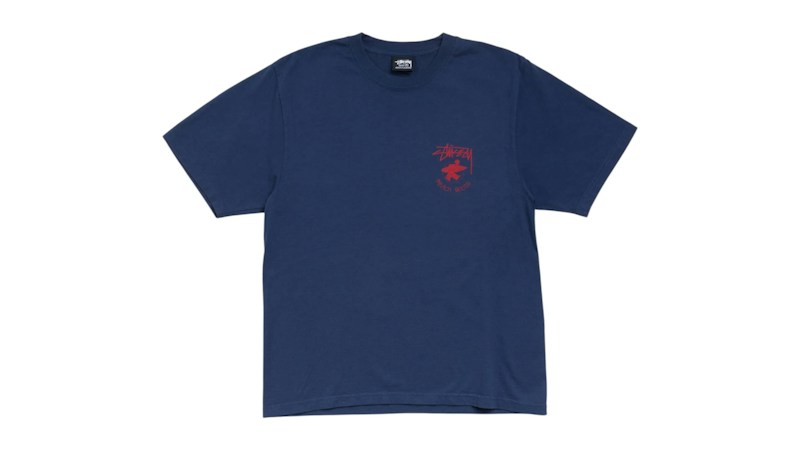 Stussy Stand Firm Tee Mitternacht