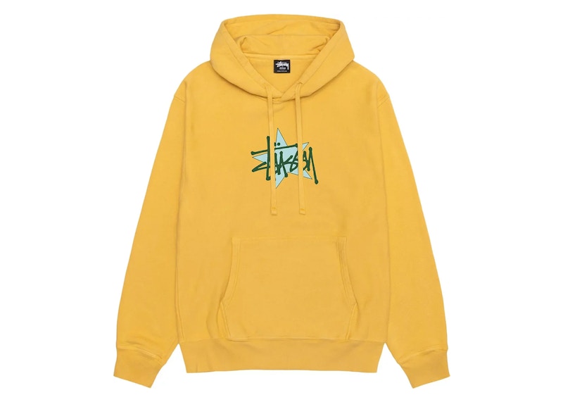 Felpa stussy shops arancione