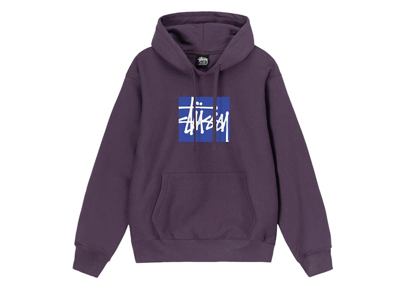 *新作アイテム22'* Stussy Stock Logo Hoodie Stussy Stock Logo Applique Hoodie - Ash Heather | Flatspot
